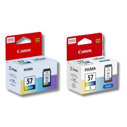 CANON ORIGINAL INK CL-57 COLOR , CL-57s COLOR FOR PRINTER E410 E470 E3170 E480 PrintSaver