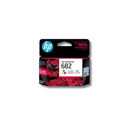 HP 682 Original Ink Advantage Cartridge (Black 37MY77AA, Tri-Colour 37M76AA) PrintSaver