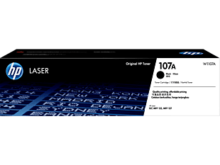 HP 107A BLACK ORIGINAL LASER TONER CARTRIDGE (W1107A)