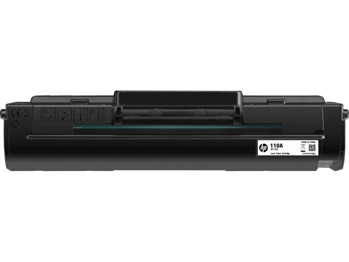 HP 110A Black Original Laser Toner Cartridge (W1112A)