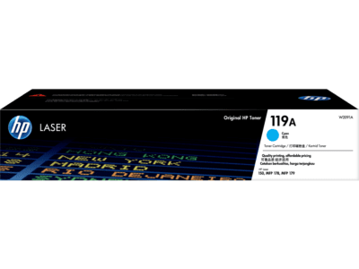 HP 119A Original Laser Toner Cartridge ( Black W2090A , Cyan W2091A , Yellow W2092A , Magenta W2093A )