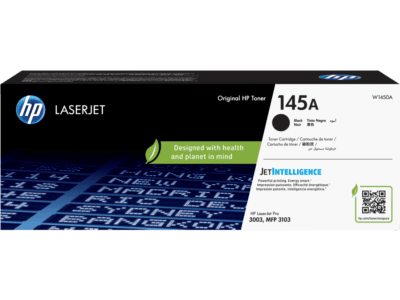 HP 145A Black Original LaserJet Toner Cartridge (W1450A)