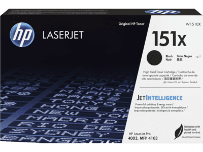 HP 151X Black LaserJet Toner Cartridge (W1510X)