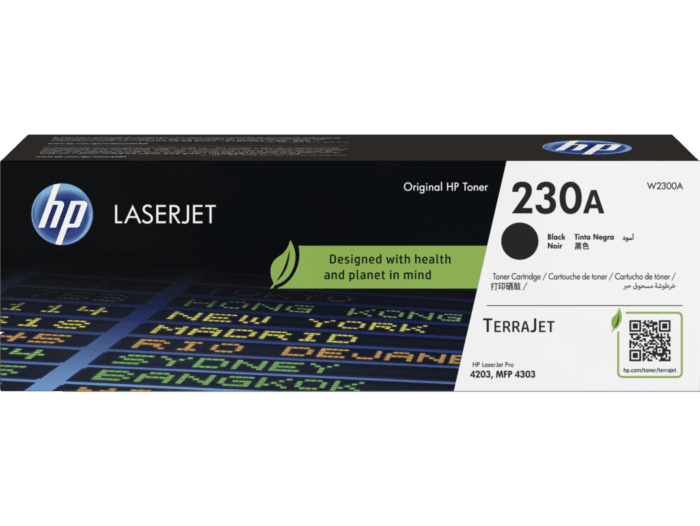 HP 230A Original LaserJet Toner Cartridge (W2300A, W2301A, W2302A, W2303A) (Black, Cyan, Magenta, Yellow)