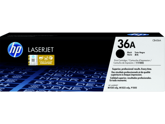 HP 36A Black Original LaserJet Toner Cartridge