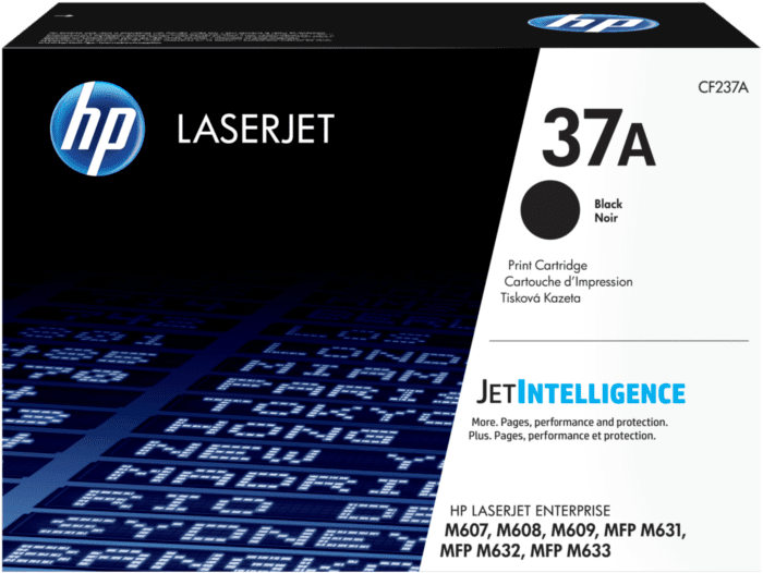 HP 37A Black Original LaserJet Toner Cartridge (CF237A)
