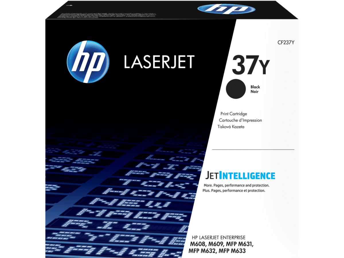 HP 37Y Extra High Yield Black Original LaserJet Toner Cartridge (CF237Y)