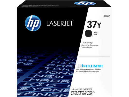 HP 37Y Extra High Yield Black Original LaserJet Toner Cartridge (CF237Y)