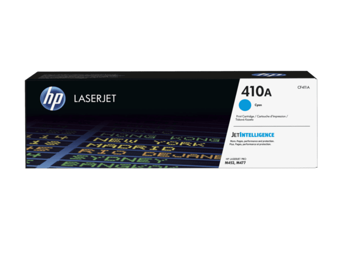 HP 410A Original LaserJet Toner Cartridge (BLACK, CYAN, YELLOW, MAGENTA) (CF410A, CF411A, CF412A, CF413A)