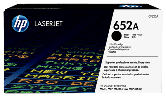HP 652A Black (CF320A) Original LaserJet Toner Cartridge