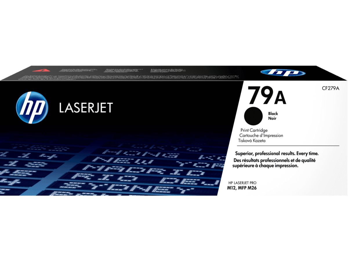 HP 79A Black Original LaserJet Toner Cartridge (CF279A)