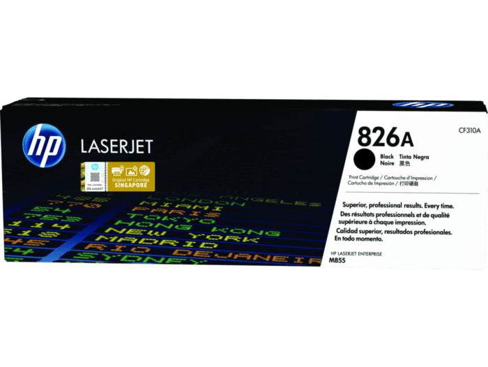 HP 826A Original LaserJet Toner Cartridge (BLACK, CYAN, YELLOW, MAGENTA)