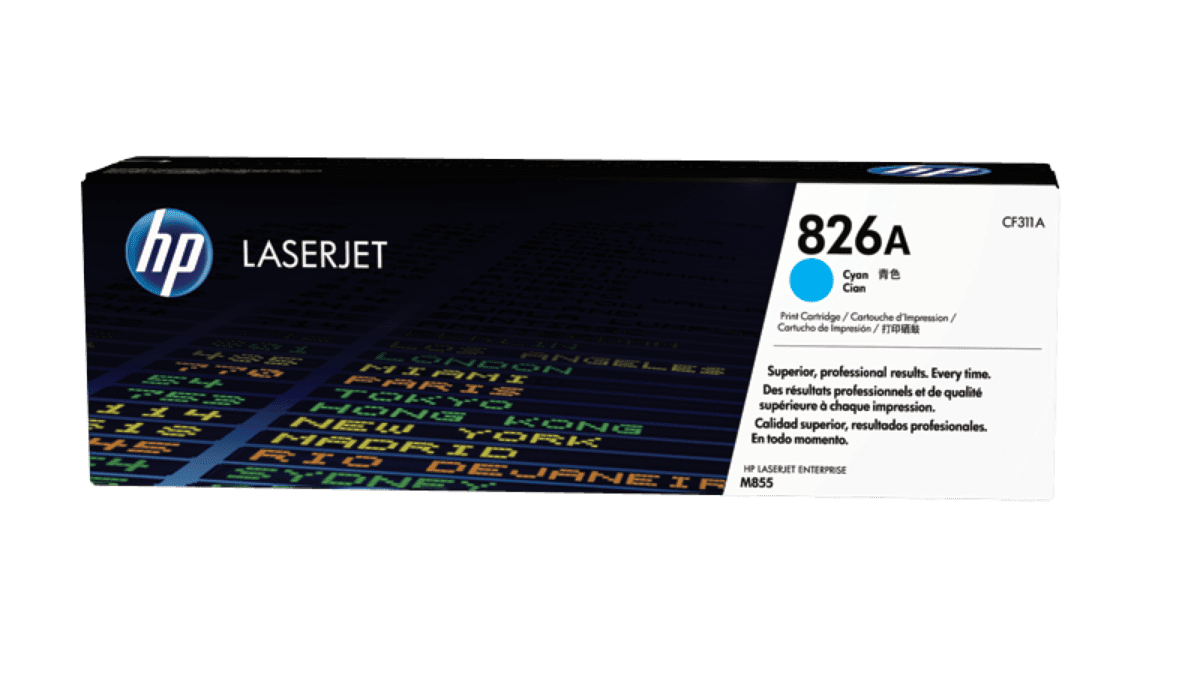 HP 827A riginal LaserJet Toner Cartridge (BLACK CF300A, CYAN CF301A, Yellow CF302A, Magenta CF303A)
