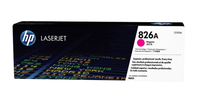HP 826A Original LaserJet Toner Cartridge (BLACK, CYAN, YELLOW, MAGENTA)
