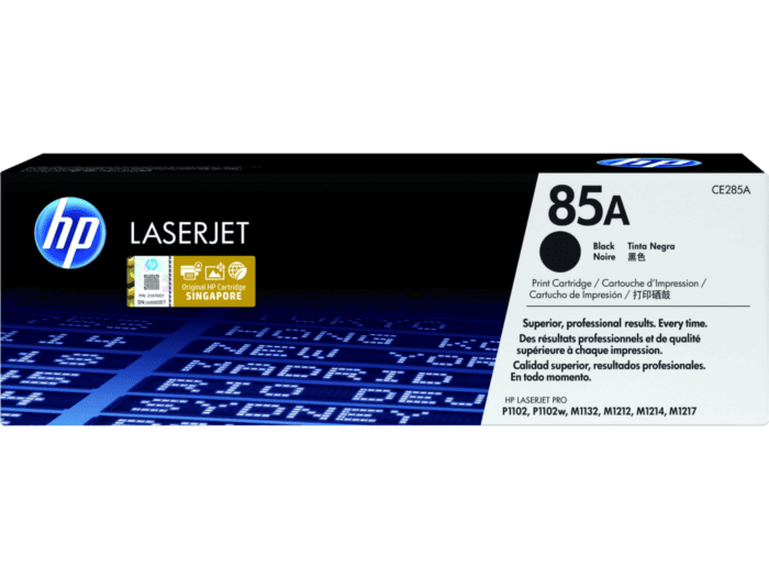 HP 85A Black Original LaserJet Toner Cartridge