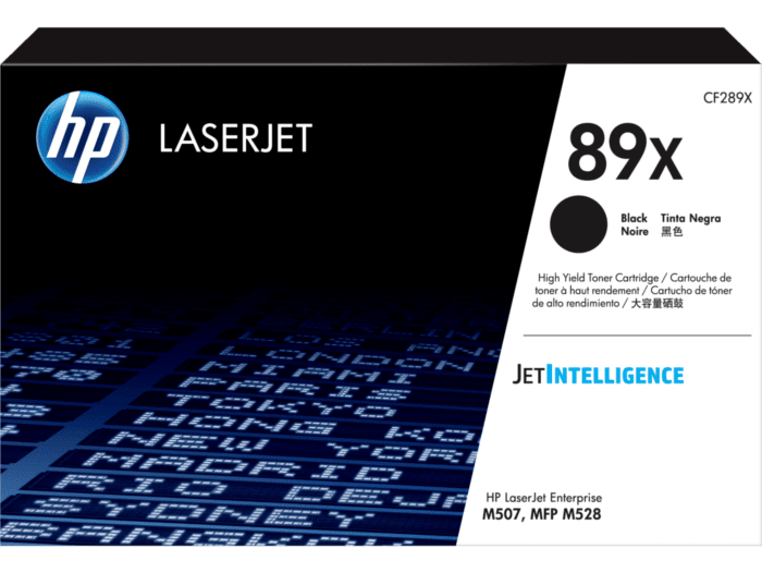 HP 89X High Yield Black Original LaserJet Toner Cartridge