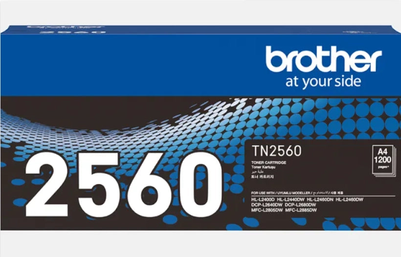 Brother TN-2560 TN-2560XL Original Monochrome Toner Cartridge for L2460DN L2460DW L2560DW L2805DW L2885DW TN2560 TN2560XL
